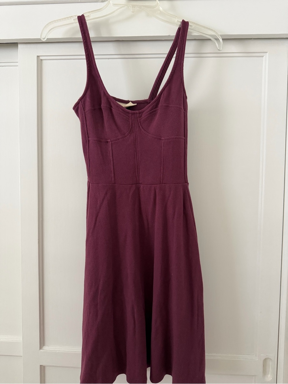 Universal Thread Plum Knit Midi Tank Dress-XS